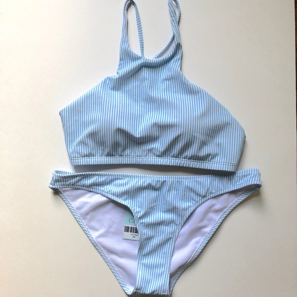 NWOT Two Piece Cupshe Swimsuit, size M